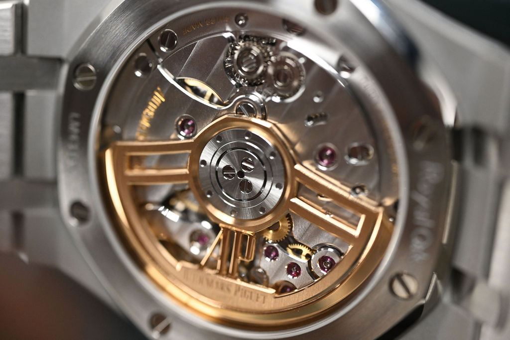 Trade in — collector exchanging a luxury watch